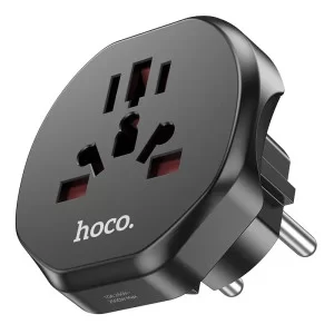 Сетевой Адаптер Hoco AC6 (EU) [Black]